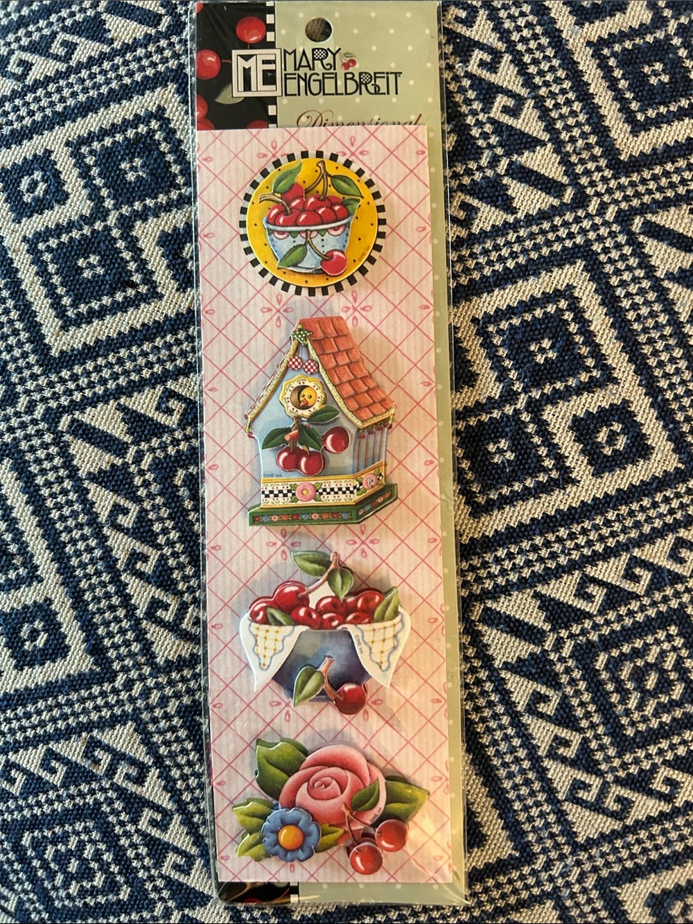 Mary Engelbreit Dimensional Stickers - Set of 4 Packs- 16 stickers in all. NWT - Picture 2 of 10